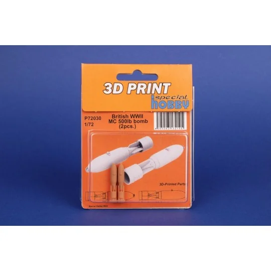British WWII MC 500lb bomb Mk.IV (2pcs.) - CMK 129-P72030