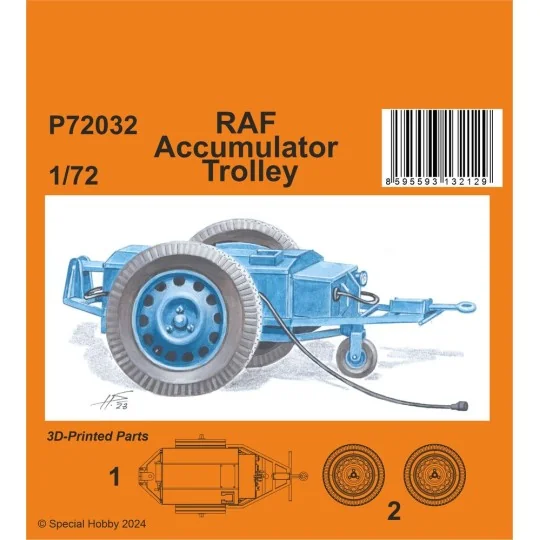 RAF Accumulator Trolley - CMK 129-P72032