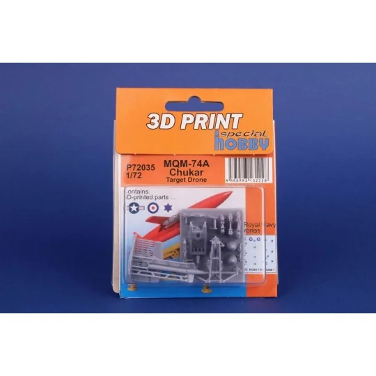MQM-74A Chukar Target Drone, 1/72 - CMK 129-P72035 MQM-74A Chukar Target Drone, 1/72 - CMK 129-P72035