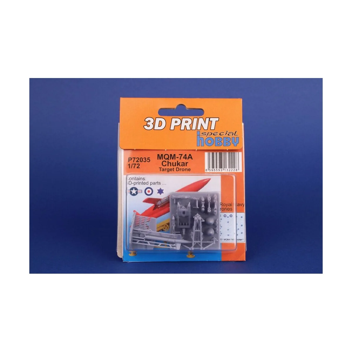 MQM-74A Chukar Target Drone, 1/72 - CMK 129-P72035 MQM-74A Chukar Target Drone, 1/72 - CMK 129-P72035