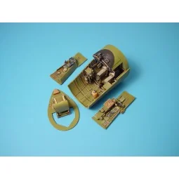 F4U-1 Corsair cockpit set, 1/32 - Aires 2021