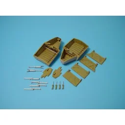 F4U-1 Corsair Fahrwerkschacht, 1/32 - Aires 2024