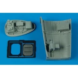 Bf 109G radio equipment - late ver. für Hasegawa-Bausatz, 1/32 - Ai...