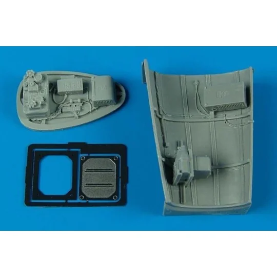 Bf 109G radio equipment - late ver. für Hasegawa-Bausatz, 1/32 - Ai...