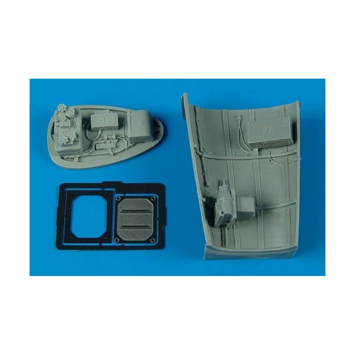 Bf 109G radio equipment - late ver. für Hasegawa-Bausatz - Aires 2043