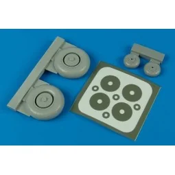 Ju 87G Räder, 1/32 - Aires 2048