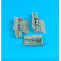 A-7 Corsair II Fahrwerkschächte für Trumpeter Bausatz, 1/32 - Aires...