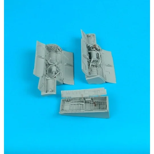 A-7 Corsair II Fahrwerkschächte für Trumpeter Bausatz, 1/32 - Aires... A-7 Corsair II Fahrwerkschächte für Trumpeter Bausatz, 1/32 - Aires...