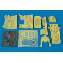 Spitfire Mk. V Cockpit Set für Hasegawa-Bausatz, 1/32 - Aires 2061