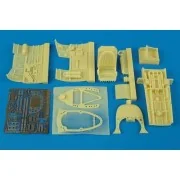 Spitfire Mk. V Cockpit Set für Hasegawa-Bausatz - Aires 2061