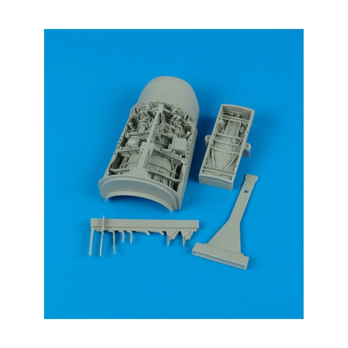 F-16 Falcon wheel bay Für Tamiya Bausatz. - Aires 2067