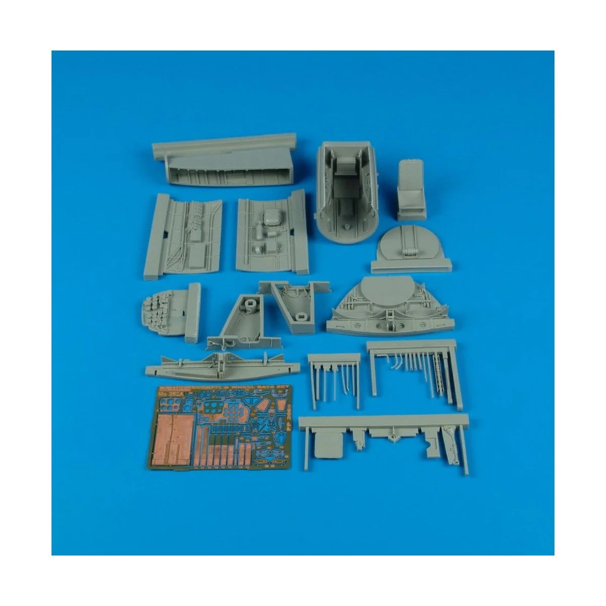 Messerschitt Me 262A Schwalbe Cockpit & Wheel Bay Set for Trumpeter...