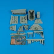 Messerschitt Me 262A Schwalbe Cockpit & Wheel Bay Set for Trumpeter... Messerschitt Me 262A Schwalbe Cockpit & Wheel Bay Set for Trumpeter...