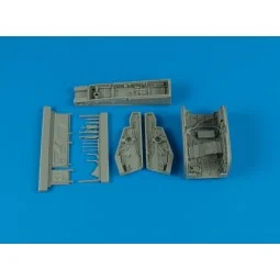 F-100D Super Sabre Wheel Bay für Trumpeter Bausatz - Aires 2072