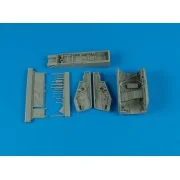 F-100D Super Sabre Wheel Bay für Trumpeter Bausatz, 1/32 - Aires 2072 F-100D Super Sabre Wheel Bay für Trumpeter Bausatz, 1/32 - Aires 2072