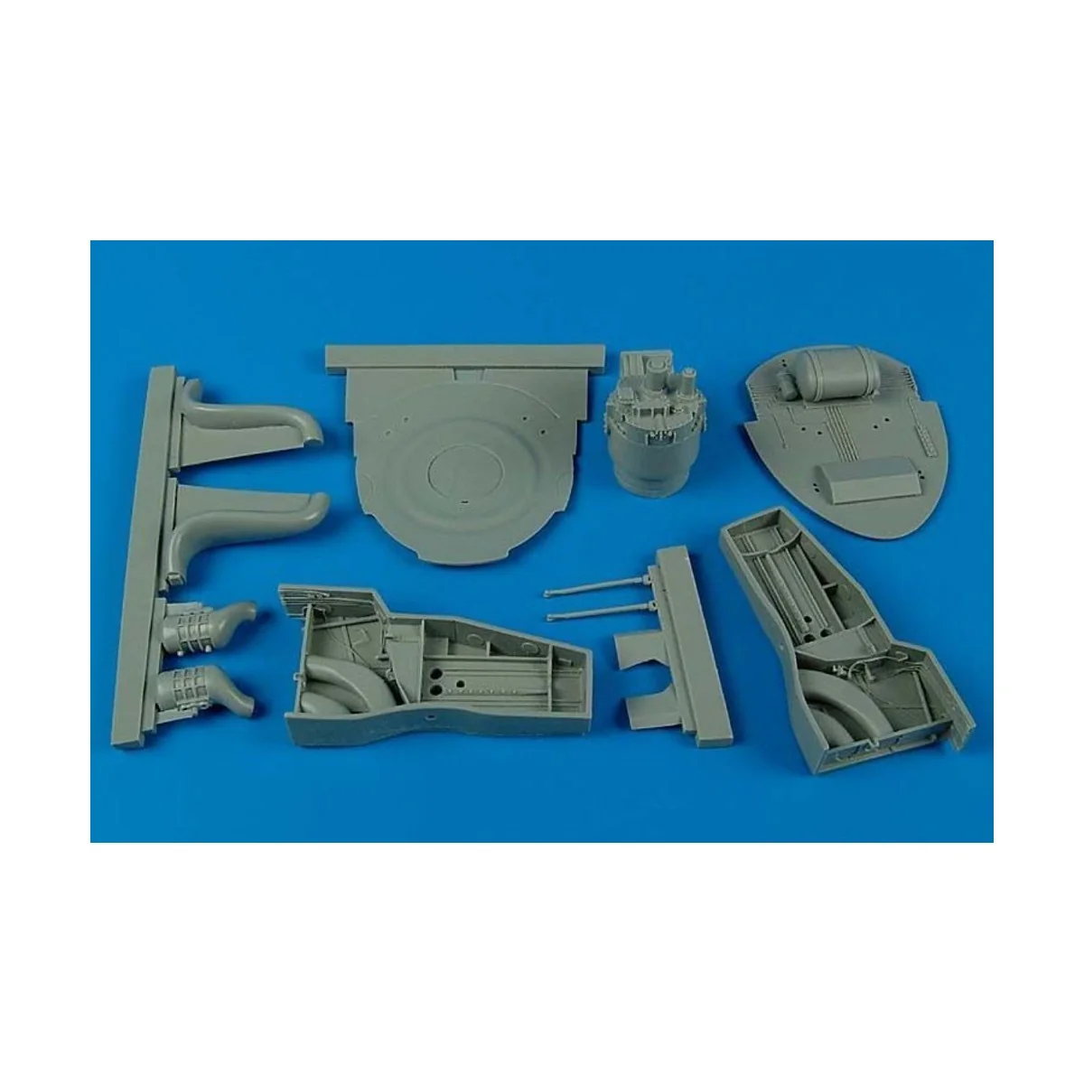 F8F-1 Bearcat wheel bay Für Trumpeter Bausatz, 1/32 - Aires 2073 F8F-1 Bearcat wheel bay Für Trumpeter Bausatz, 1/32 - Aires 2073