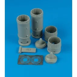 F-4B/C/D/N Phantom II exhaust nozzles für Tamiya Bausatz - Aires 2074