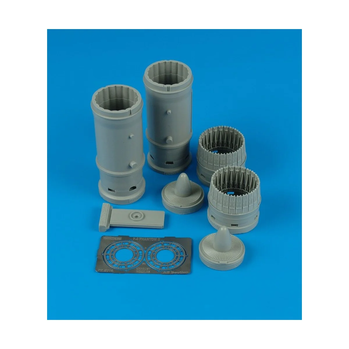 F-4B/C/D/N Phantom II exhaust nozzles für Tamiya Bausatz, 1/32 - Ai...