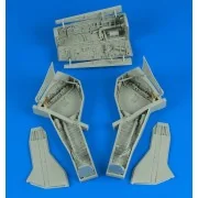 F-105 Thunderchief wheel bay für Trumpeter Bausatz, 1/32 - Aires 2076 F-105 Thunderchief wheel bay für Trumpeter Bausatz, 1/32 - Aires 2076