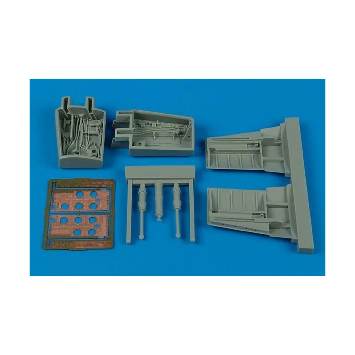 F-86 Sabre air brake set für Kinetic Bausatz, 1/32 - Aires 2078 F-86 Sabre air brake set für Kinetic Bausatz, 1/32 - Aires 2078