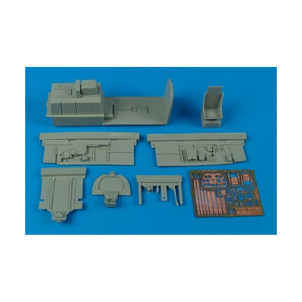 P-51B/C Mustang cockpit set für Trumpeter Bausatz, 1/32 - Aires 2079
