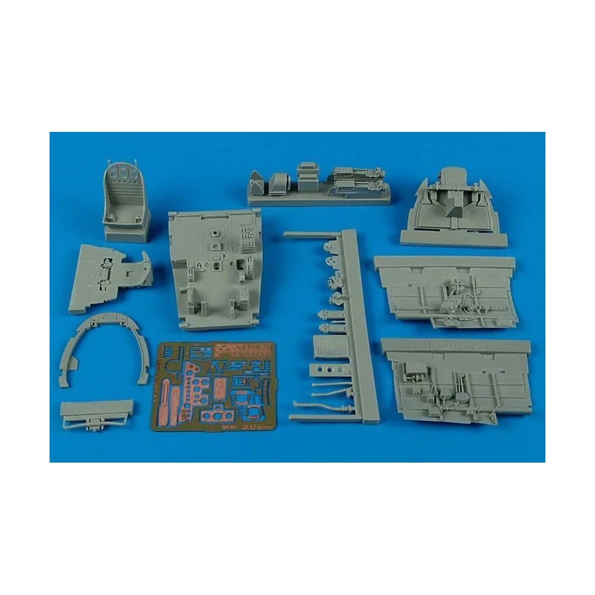 Nakajima Ki84 Hayate cockpit set für Hasegawa Bausatz - Aires 2084