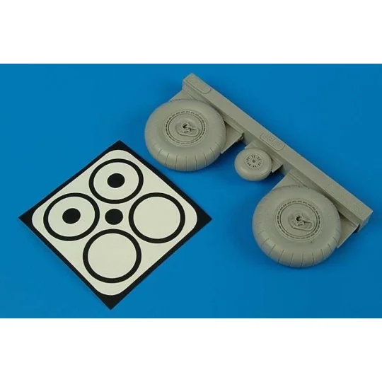 Junkers Ju 88A-1 wheels & paint masks for Revell kit, 1/32 - Aires ...