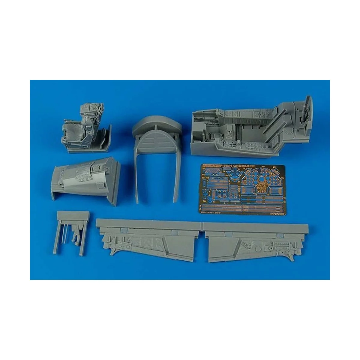 F-8E/H Crusader cockpit set für Trumpeter Bausatz, 1/32 - Aires 2088 F-8E/H Crusader cockpit set für Trumpeter Bausatz, 1/32 - Aires 2088