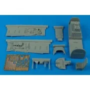 P-51D Mustang cockpit set Für Trumpeter Bausatz, 1/32 - Aires 2091 P-51D Mustang cockpit set Für Trumpeter Bausatz, 1/32 - Aires 2091