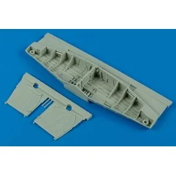 P-51D Mustang wheel bay Für Trumpeter Bausatz, 1/32 - Aires 2092