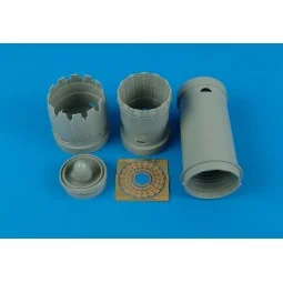 F-16C block 30/40/50/60 exhaust nozzle für Tamiya Bausatz, 1/32 - A...