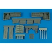 P-51B/C Mustang gun bay für Trumpeter Bausatz - Aires 2097