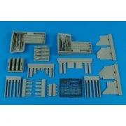F4U-1D Corsair gun bay für Trumpeter Bausatz, 1/32 - Aires 2098