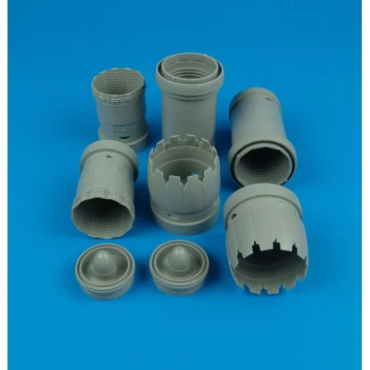 F-15K Slam Eagle exhaust nozzles Für Tamiya Bausatz - Aires 2101
