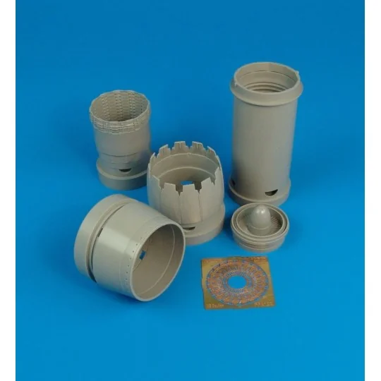 F-16CG/CJ Block 40/50 exhaust nozzles für Academy Bausatz - Aires 2102