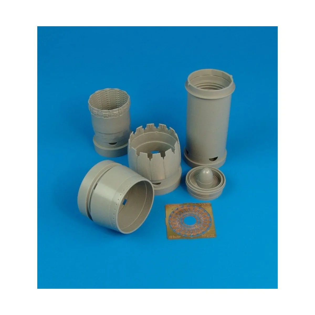 F-16CG/CJ Block 40/50 exhaust nozzles für Academy Bausatz - Aires 2102