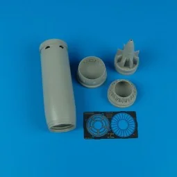 Bf 109E-1 cockpit set für Eduard Bausatz, 1/32 - Aires 2103