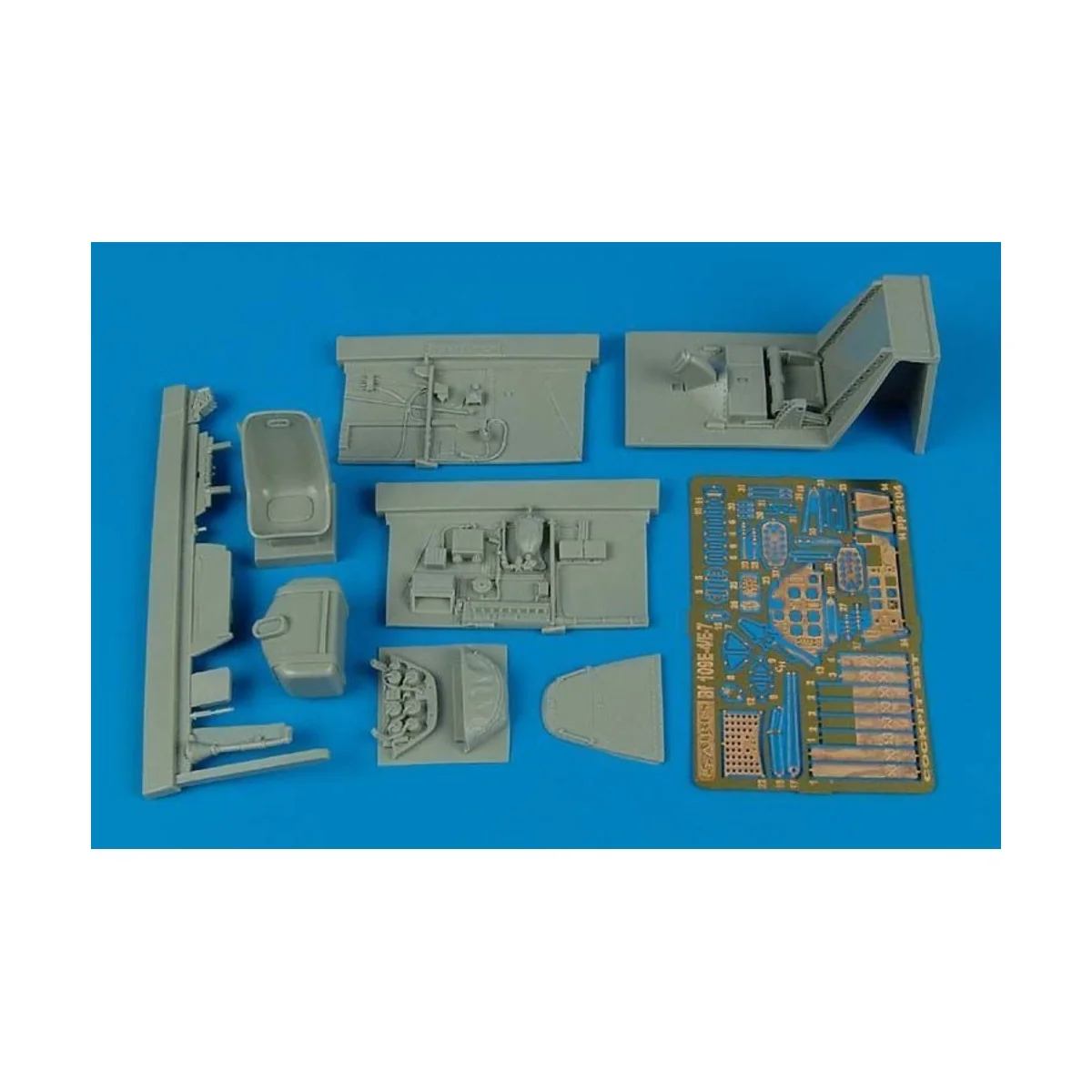 Bf 109E-4/E-7 cockpit set for Eduard, 1/32 - Aires 2104