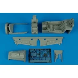 F-8J Crusader cockpit set for Trumpeter, 1/32 - Aires 2106