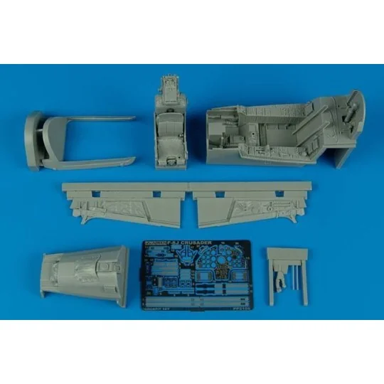 F-8J Crusader cockpit set for Trumpeter, 1/32 - Aires 2106