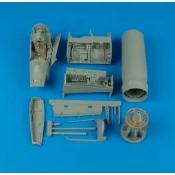 F-8E/H Crusader detail set for Trumpeter - Aires 2110