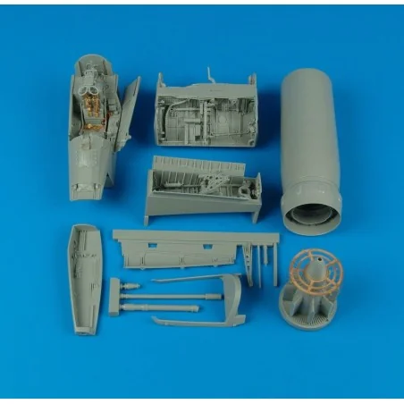 F-8E/H Crusader detail set for Trumpeter, 1/32 - Aires 2110