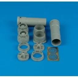 BAE Lightning F.3/F.6 exhaust nozzles, 1/32 - Aires 2112