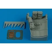 Bf 109E radio equipment for Eduard, 1/32 - Aires 2113