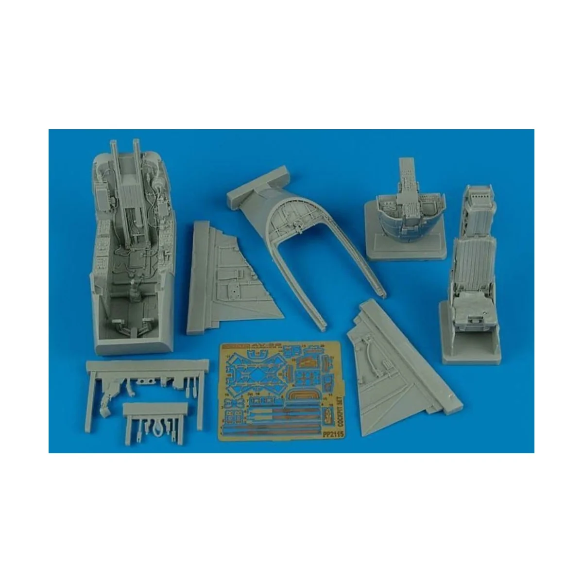 AV-8B Harrier II cockpit set (TRU) - Aires 2115