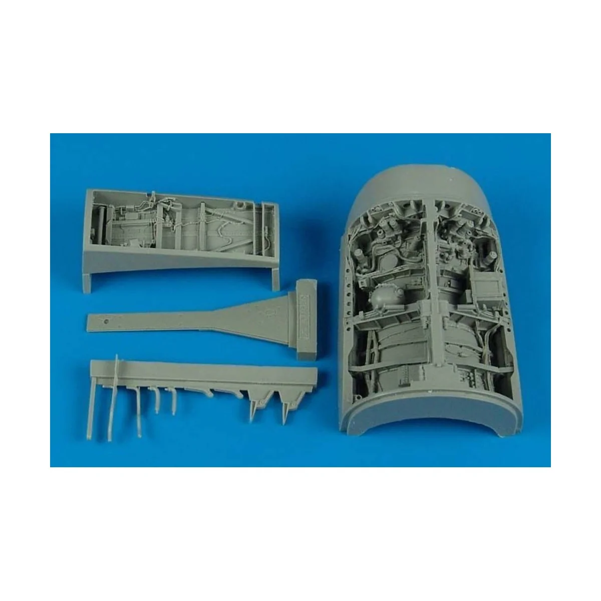 F-16l Sufa wheel bay for Academy, 1/32 - Aires 2129 F-16l Sufa wheel bay for Academy, 1/32 - Aires 2129