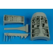 F-16l Sufa wheel bay for Academy - Aires 2129