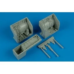 MiG-23 Flogger wheel bay for Trumpeter, 1/32 - Aires 2133