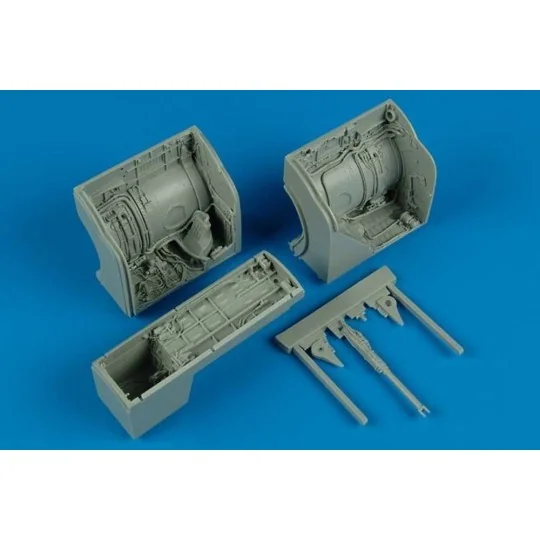 MiG-23 Flogger wheel bay for Trumpeter, 1/32 - Aires 2133 MiG-23 Flogger wheel bay for Trumpeter, 1/32 - Aires 2133