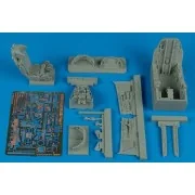 MiG-23ML Flogger G cockpit set (TRU), 1/32 - Aires 2134